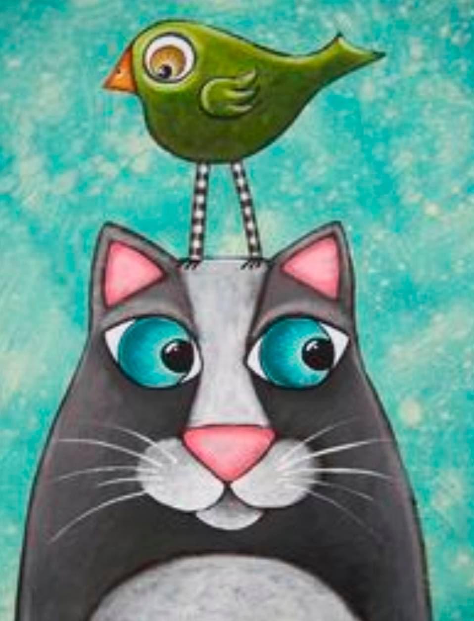 Bird and Cat