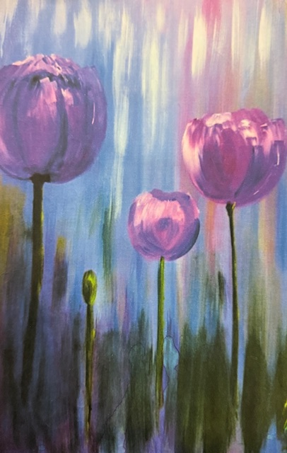 Blooming Beautiful Tulips