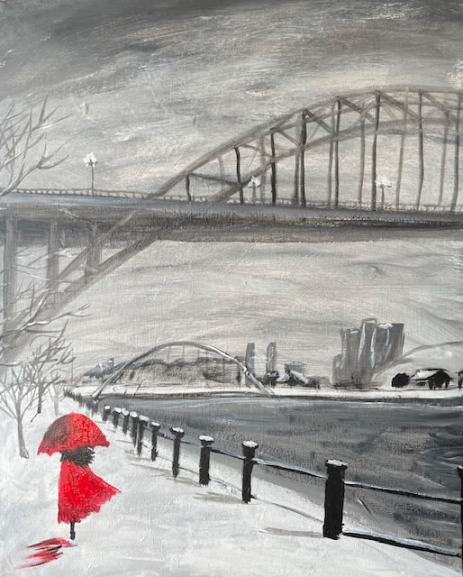 The Lady In Red in the Toon The Lady In Red in the Toon
