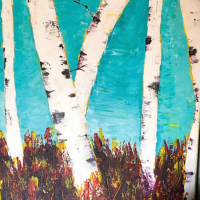 The Silver Birch Trees