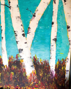 The Silver Birch Trees